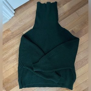 Forest green knit, size xl